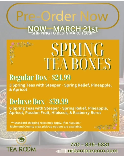 Spring Tea Box -Deluxe Urban Tea Room