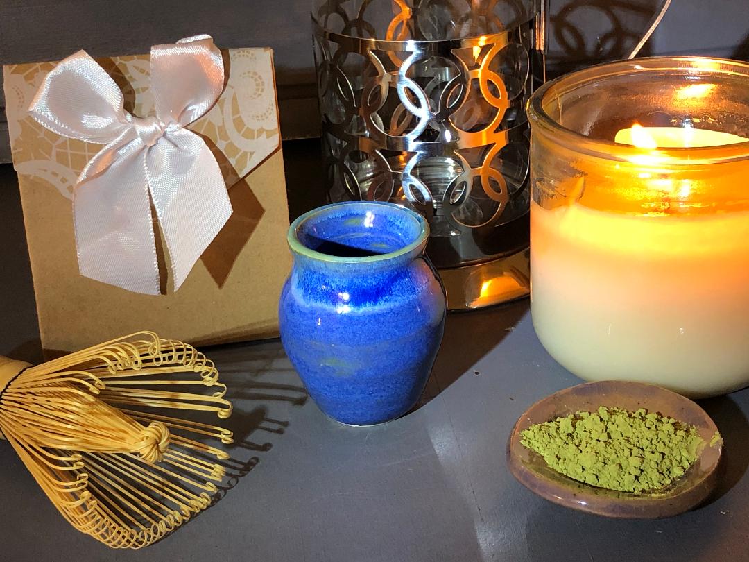 Matcha Whisk Holder - Blue Urban Tea Room