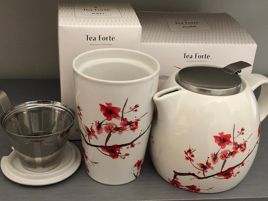 Cherry Blossom Tea Pot Infuser Urban Tea Room
