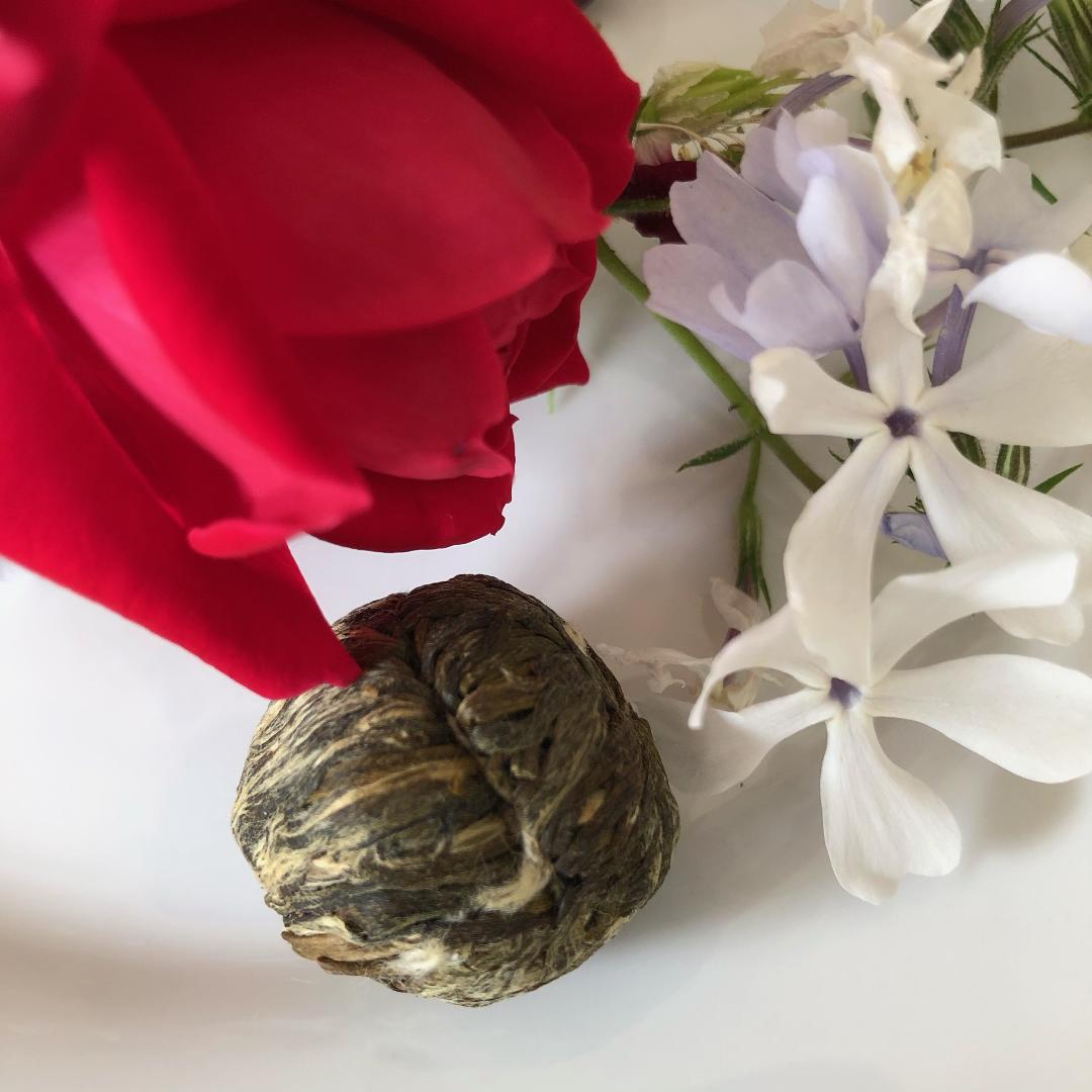 Blooming Tea Balls: Loose Leaf Herbal Infusions